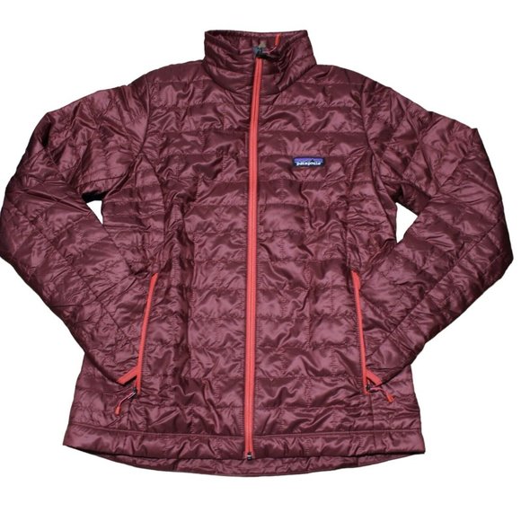 NEW! PATAGONIA Women’s Nano Puff Jacket  Full-Zip Insulated—Sequoia Red - Picture 3 of 11